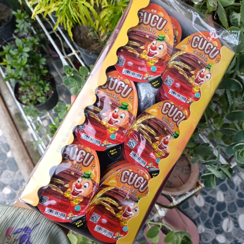 

2Xbtygneal Sakha Snack ) Coklat Cucu Quackle Isi 24Pcs