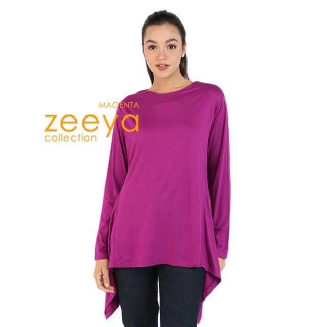 Baju Menyusui Zeeya Magenta-Atasan wanita/kaos wanita hamil dan menyusui murah