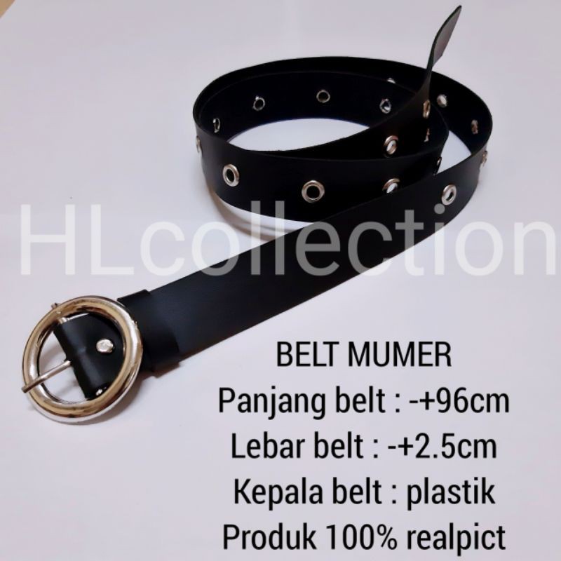 Tali Pinggang Wanita Murah Korean Fashion kulit Round Buckle Men Women Belt