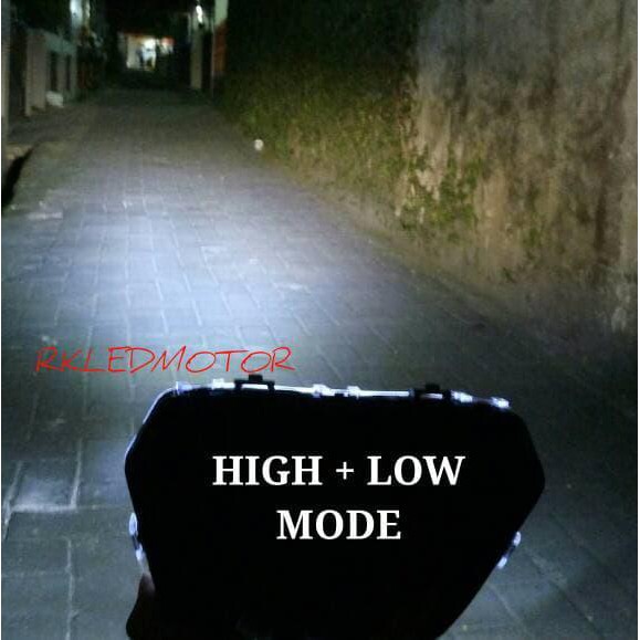 Lampu Led H4 Dual Color | Lampu Utama Led Motor Hs1 Dua Warna Murah