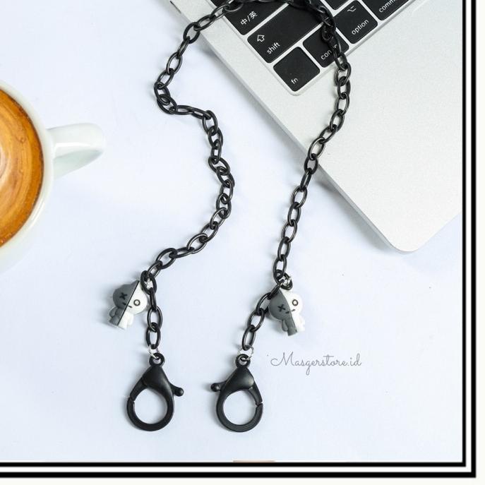Berkualitas Strap Mask BTS Kalung Masker BTS Strap Mask Chain