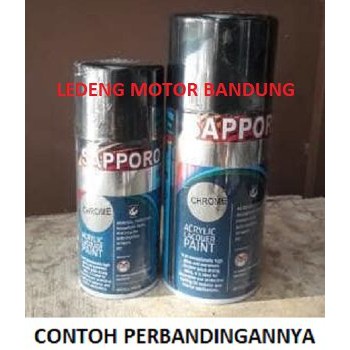 Dijual Kecil Sapporo Chrome Crome Cat Semprot Pylox Merek Saporo Paint 150ml Berkualitas