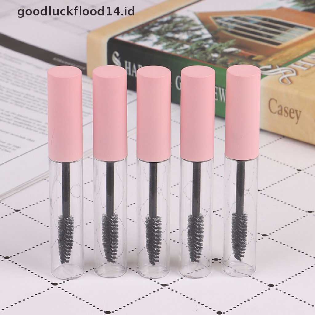 [OOID] 5Pcs 10ml Empty Mascara Container Bottle Tube Empty Cosmetic Oil Mini Clear ID