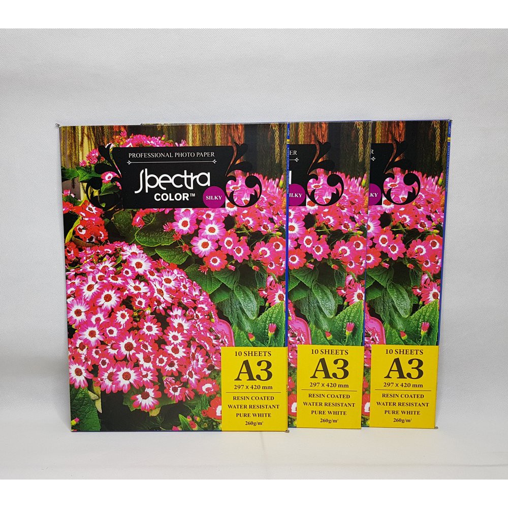 Dijual KERTAS FOTO SPECTRA A3 - PAPER FOTO SPECTRA A3 SILKY terbaik