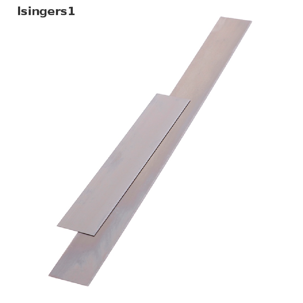 (lsingers1) 2pcs Alat Pemotong polymer clay Bahan Stainless Steel Ukuran 4 &quot;/ 8&quot;