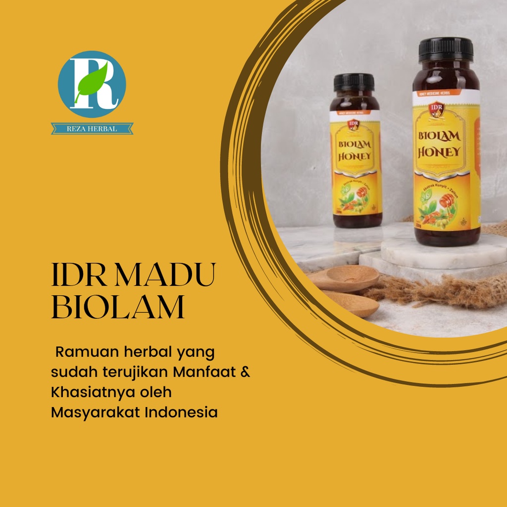 Obat Bibir Kering - IDR Madu Biolam