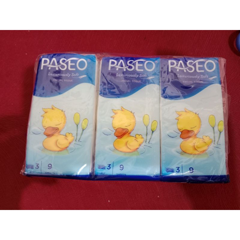 Tisue saku paseo PUR 6pcs / Tisue paseo mini