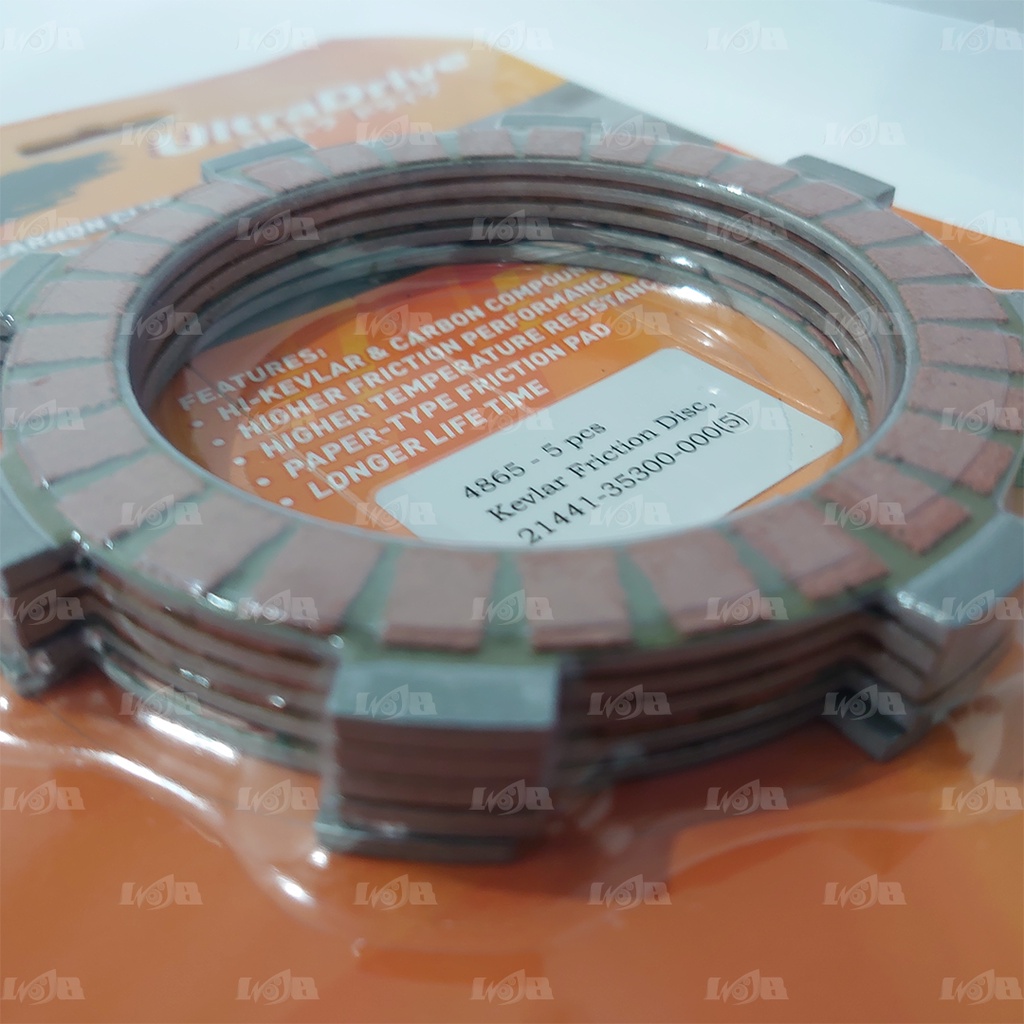 Daytona Kampas Plat Kopling Suzuki FR 80 Clutch Disk Pad 5 Lembar Racing Parts Ultra Drive