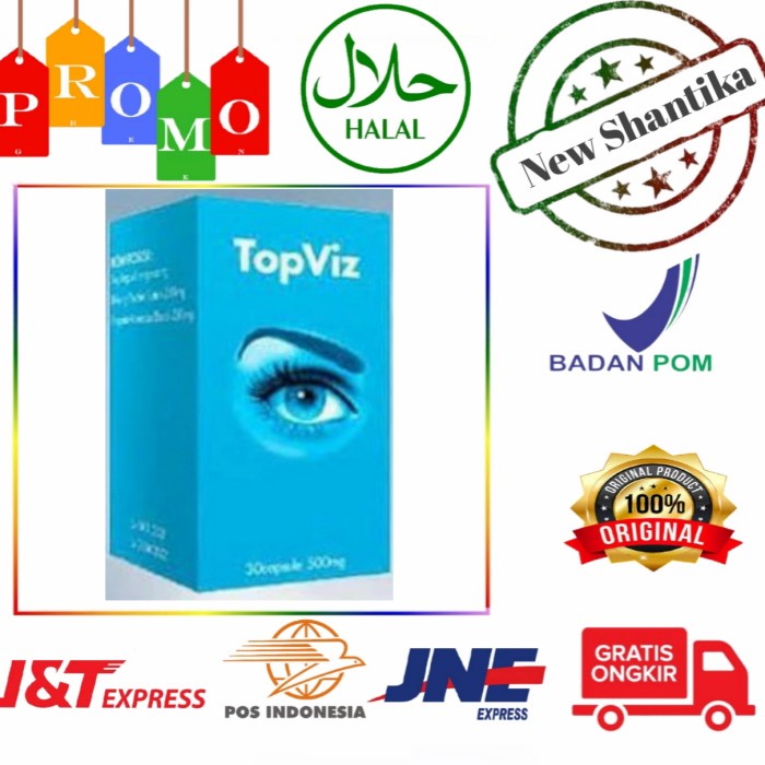 Garansi Uang Kembali TopViz Asli Obat Mata Rabun Minus Katarak