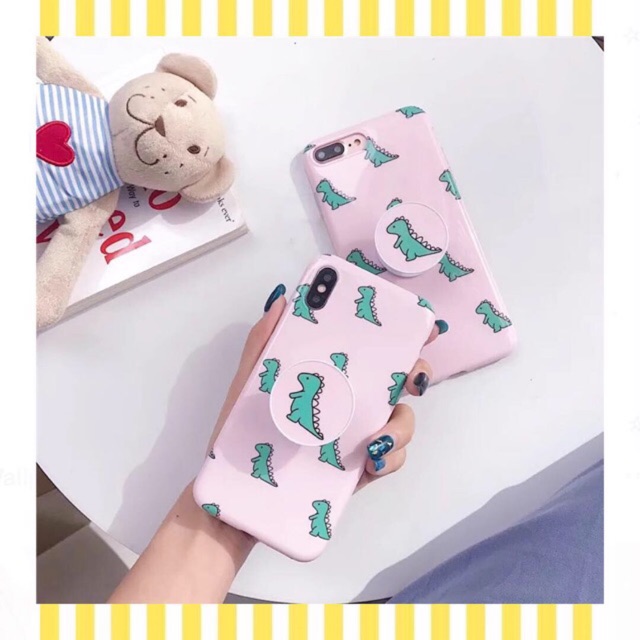 DINO POPSOCKET CASE 6/6s/6+/6+s/7/7+/8/8+/X/Xs/Xr/XsMax