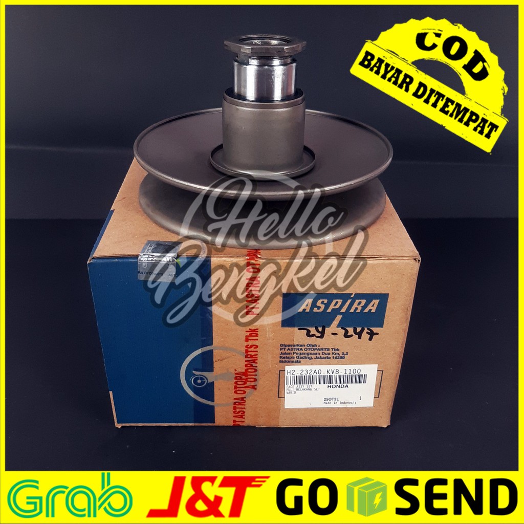 Pully vario 110 lama/ vario 110 tekno techno ORIGINAL ASPIRA set paket lengkap puly pully KVB