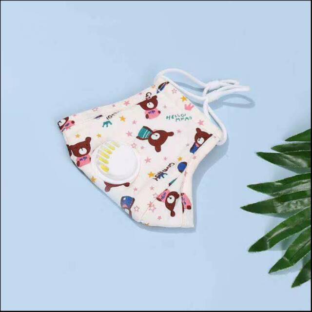 MASKER ANAK BISA DICUCI + FILTER PM 2.5