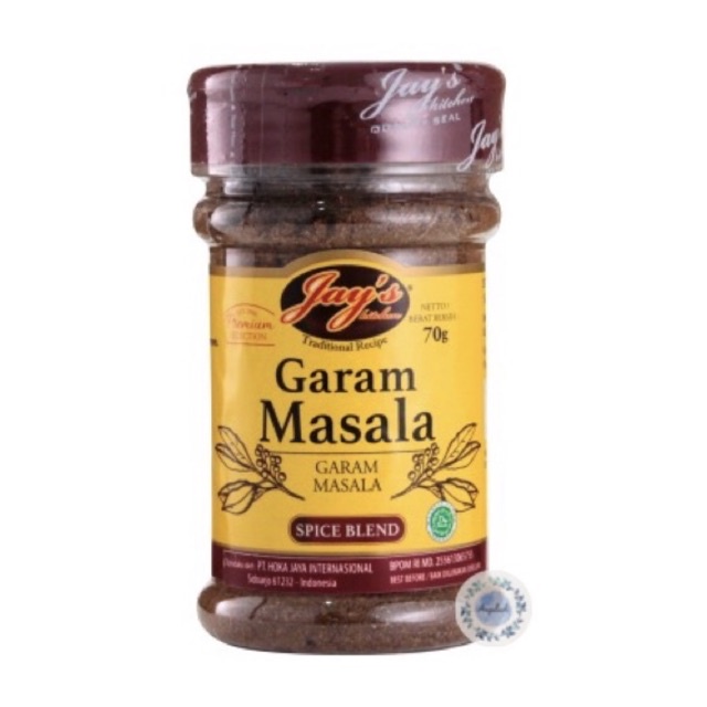 

Jay's Kitchen Garam Masala Spice Blend 70gr