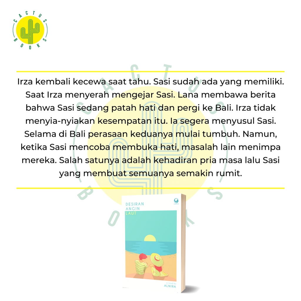 

Terlaris ✨ - SPECIAL OFFER - DESIRAN ANGIN LAUT (PAKET 1 FREE TOTEBAG + NOTES + POSTCARD)3.1.23