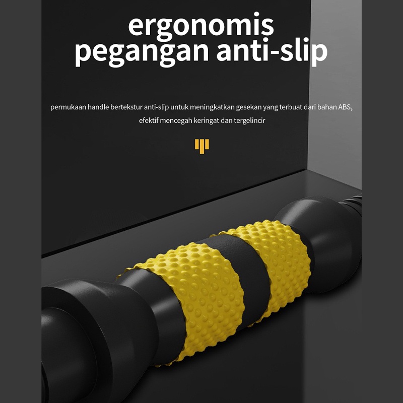 10 Kg Alat Olahraga Fitness Dumbell KARET /10kg barbel set Max angkat beban fitness