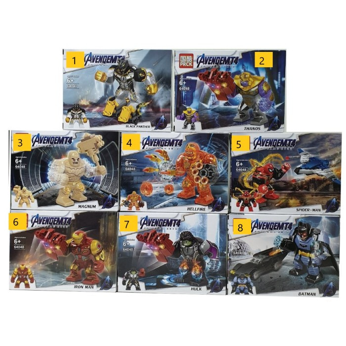 READY Lego Gladiator Hulk Figure - Thor Minifigure Big Size Decool 0281 TERBATAS