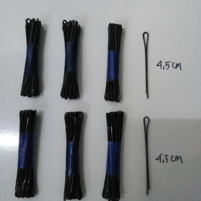 Jepit Rambut hitam kecil