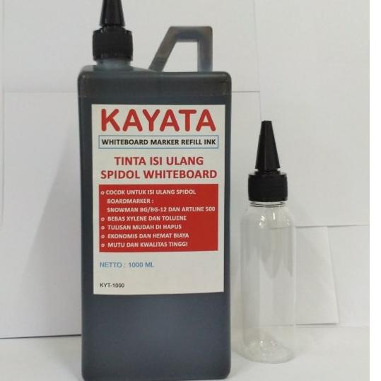 

PROMO BESAR (dyh-1272) Tinta spidol whiteboard refill Kayata murah dan berkualitas 1000 ML Tinta isi