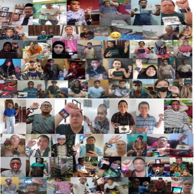 perfect jam laser cozing 4 warna + 11 titik alternatif dr