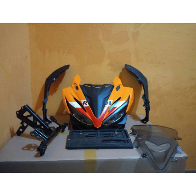 Body kepala set cbr 150r Facelift k45G Repsol & merah