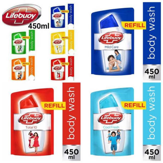 Sabun Cair Lifebuoy 450 ml