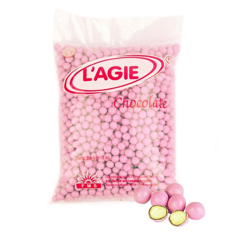 

COKLAT LAGIE GOLDEN CITY MINI PINK 1 kg