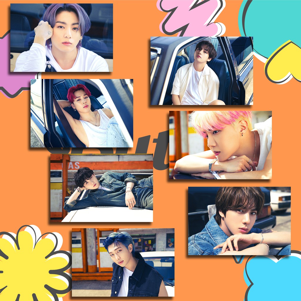 POSTER BTS BUTTER CONCEPT PHOTO v.3