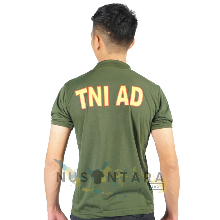 Kaos Tni AD Tentara Nasional Angkatan Darat Kartika Eka Paksi Baju Tni Seragam Tni AD Kostrad Kopasus Kodam Kodim Koramil Secapa Seskoad