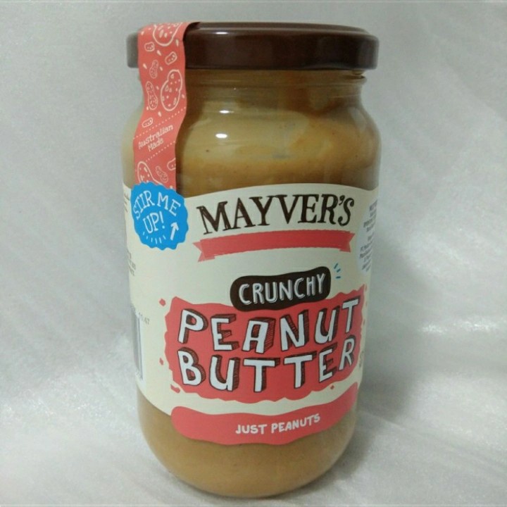 

MAYVER'S Crunchy Peanut Butter 375gr -Selai Kacang Tanpa Gula