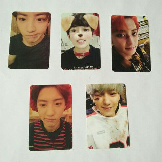 Photocard official Chanyeol EXO