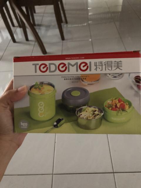 Tedemei Stainless Steel Lunch Box Sets