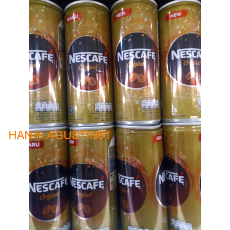 

NESCAFE Minuman Kopi Susu Original Kaleng 240ml SS91