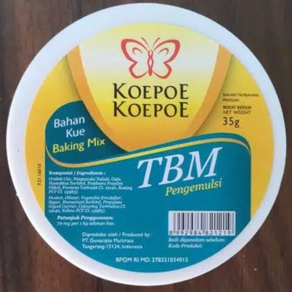 

Kopoe KOEPOE KOEPOE Kupu Kupu Kupukupu Kupu-kupu TBM Koepoe Bahan Baking Kue