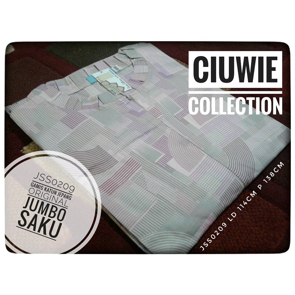 Diskon Gamis Katun Jepang Ori Jumbo JSS0209