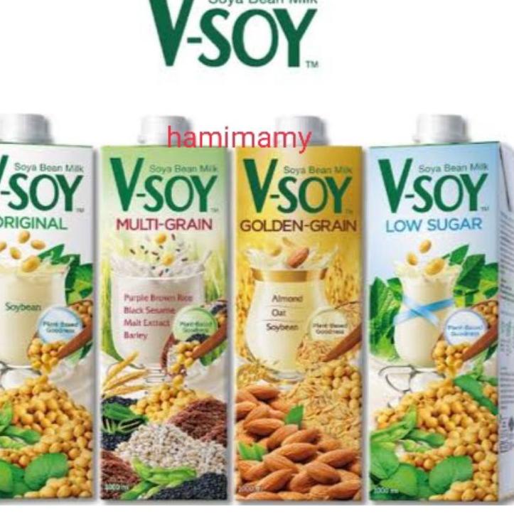 

GRATIS ONGKIR✅Vsoy V soy multigrain golden grain original low sugar|SQ2