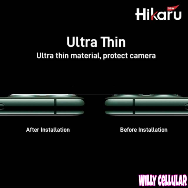 Premium Kamera Apple iPhone 11 - 11 Pro - 11 Pro Max - Crystal Glass Camera Lens Protector - Hikaru-4