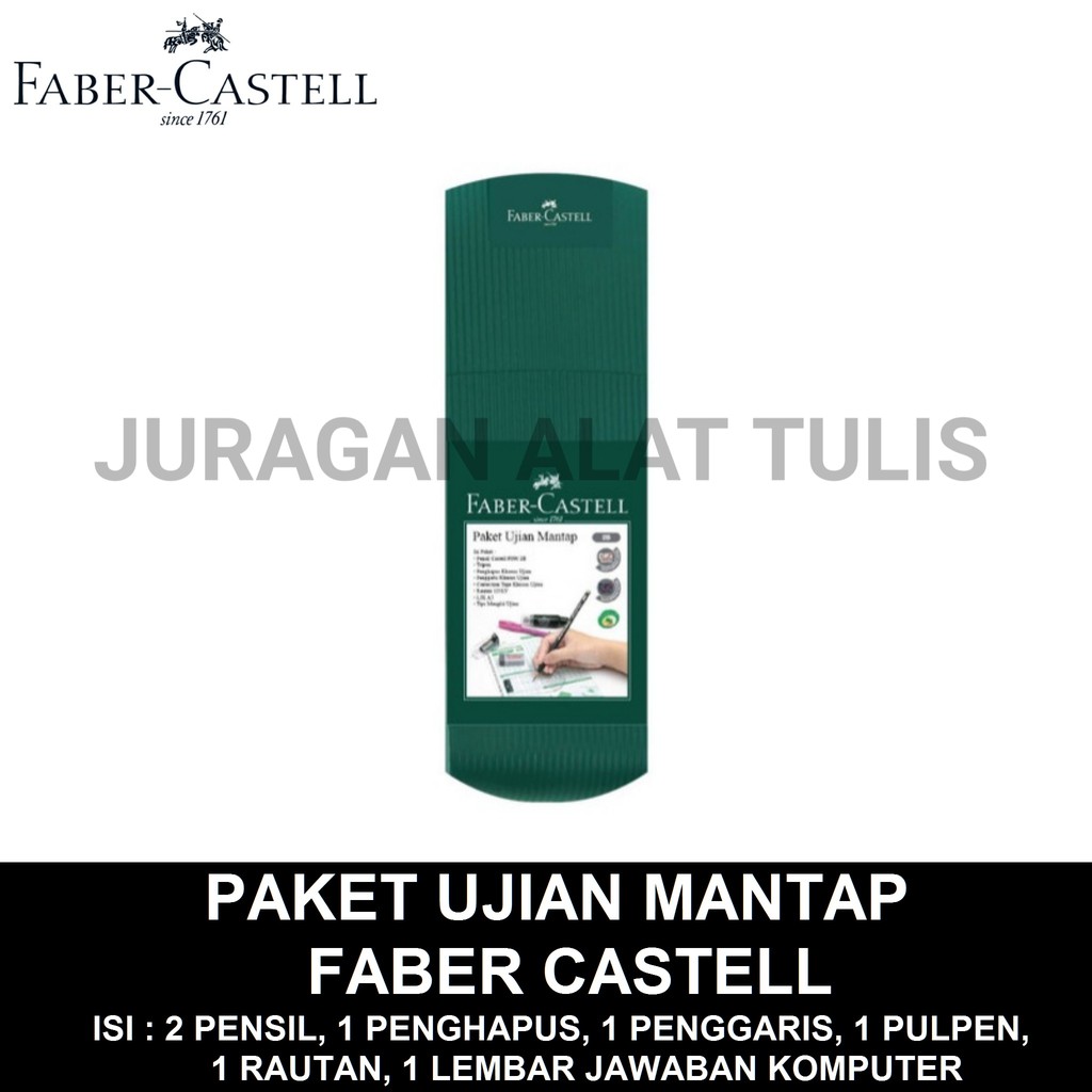 

PAKET UJIAN MANTAP FABER CASTELL