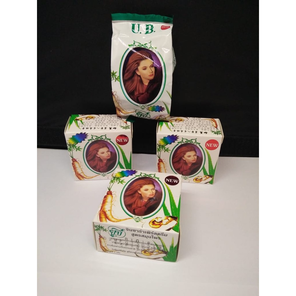 CREAM  UB GINSENG GINSARA HERBAL PEARL CREAM ORIGINAL BPOM