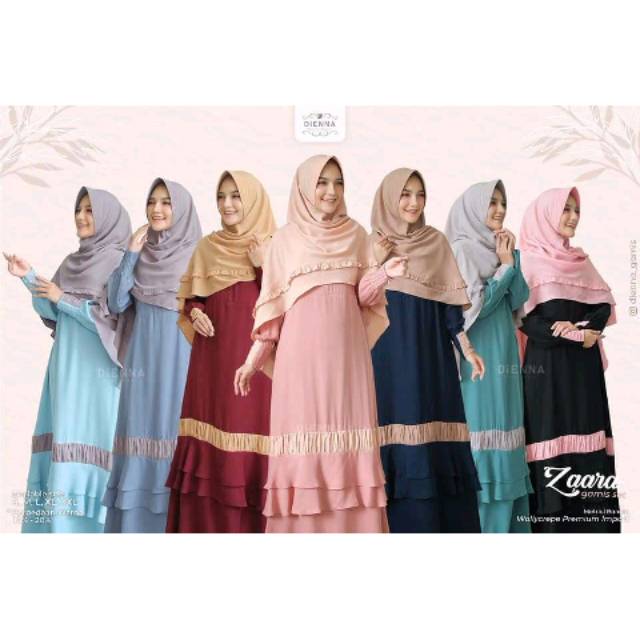 Zara dress set gamis by Dienna