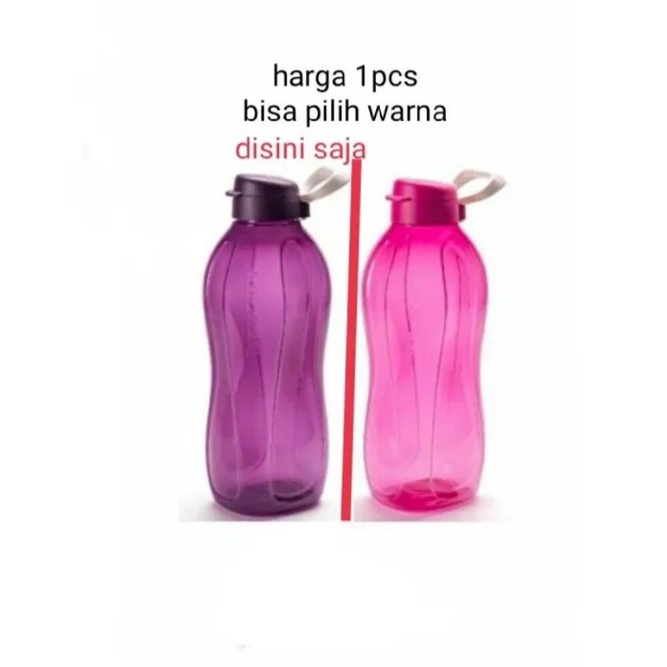 ECO 2LITER TUPPERWARE ECO 2L 1PCS BOTOL MINUM TUPPERWARE 2LITER ECO 2 LITER