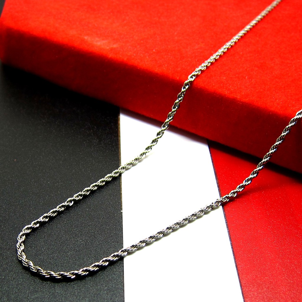 Kalung Titanium Tambang [2 mm]