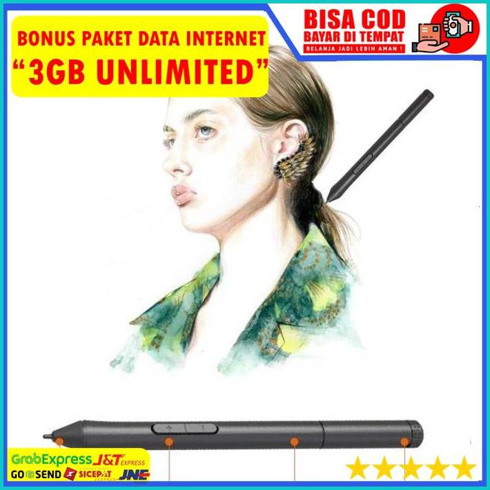 BONUS 10moons Graphics Digital Drawing Tablet with Stylus Pen - G10