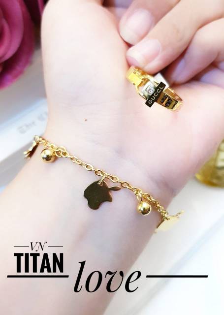 Titanium gelang dan cincin 2117i