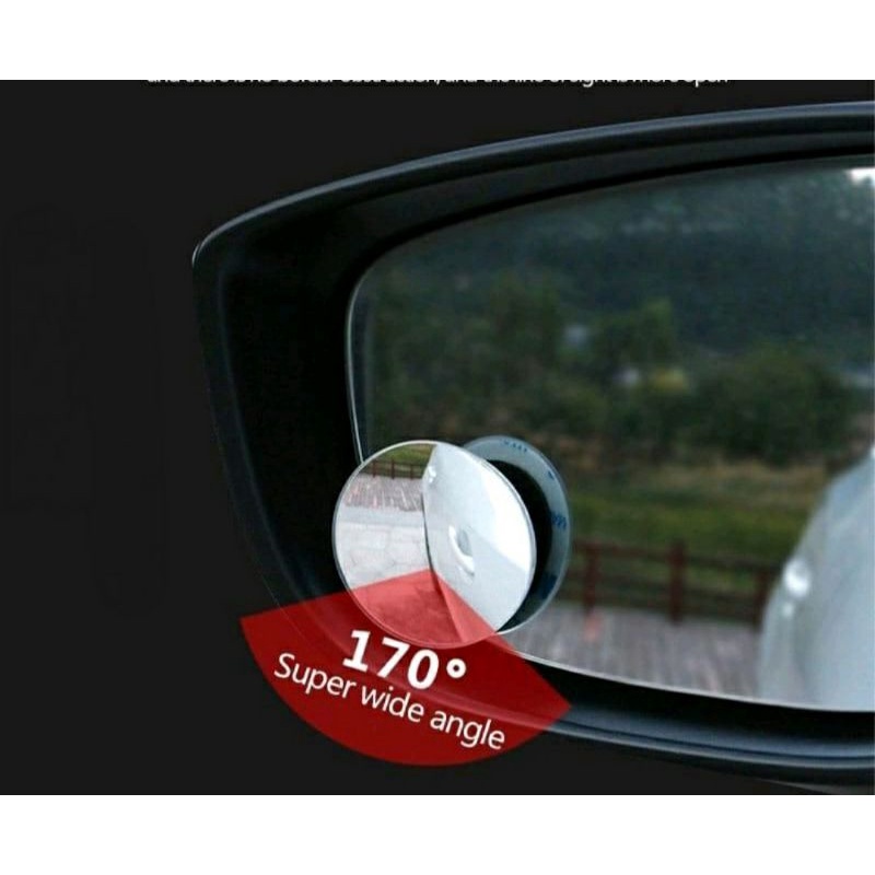 Kaca spion cermin tambahan blind spot 360° miror