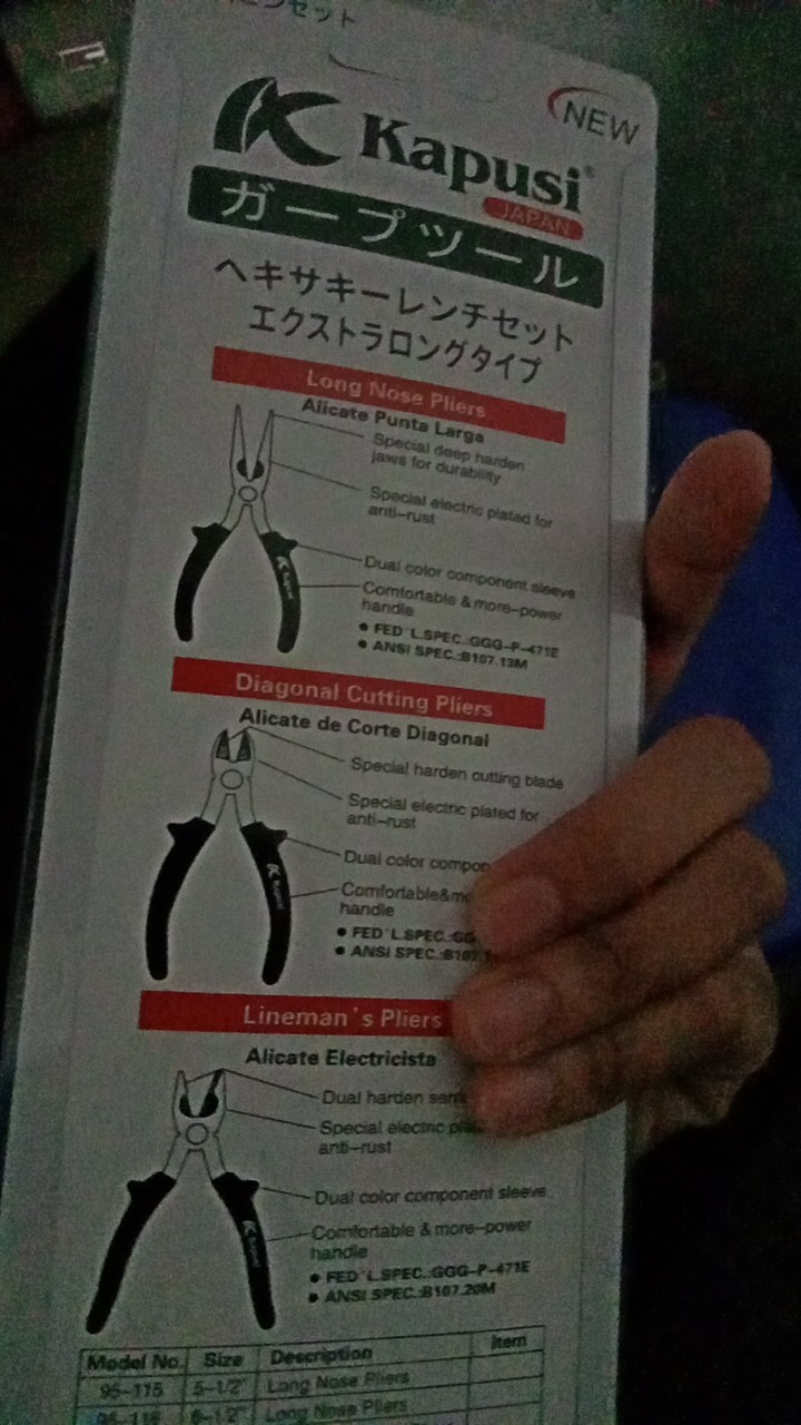 Tang Lancip 6 Inch / 6  Prohex