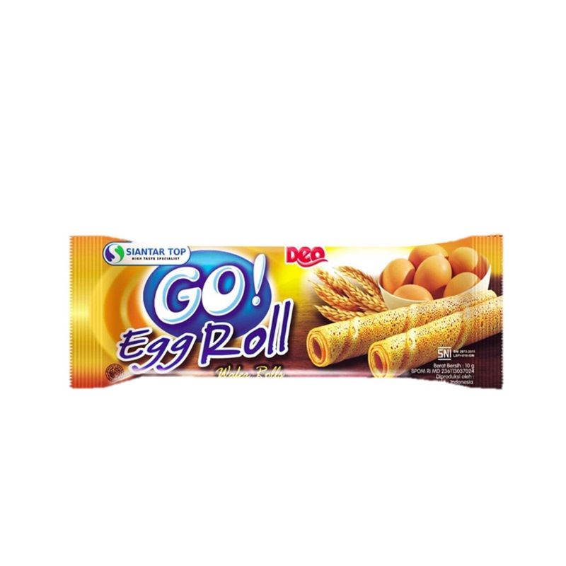 GO EGG ROLL 1'S SNACK CEMILAN SEMPRONG ORIGINAL GOODIE BAG ULTAH ANAK HAMPERS LEBARAN