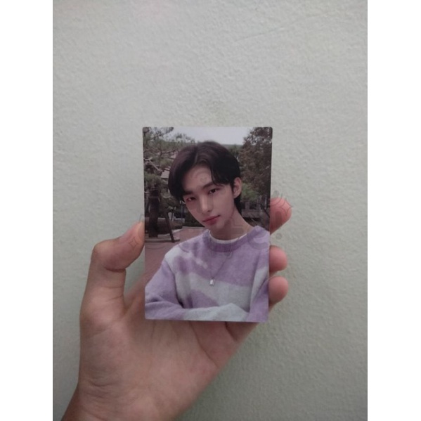 pc photocard hyunjin ods, booked.