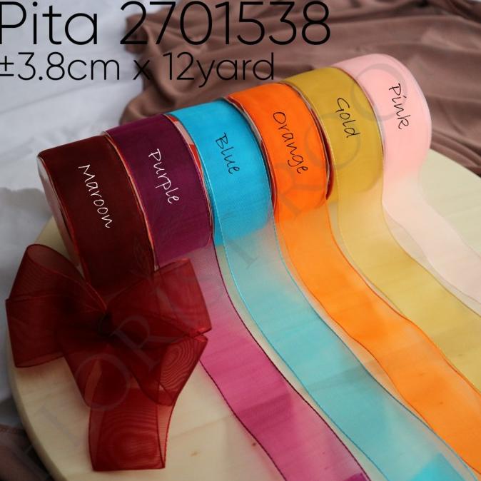 

Premium Product!!! Pita 2701538 3.8Cm X 12Yard - Ribbon - Hampers - Paling Diminati