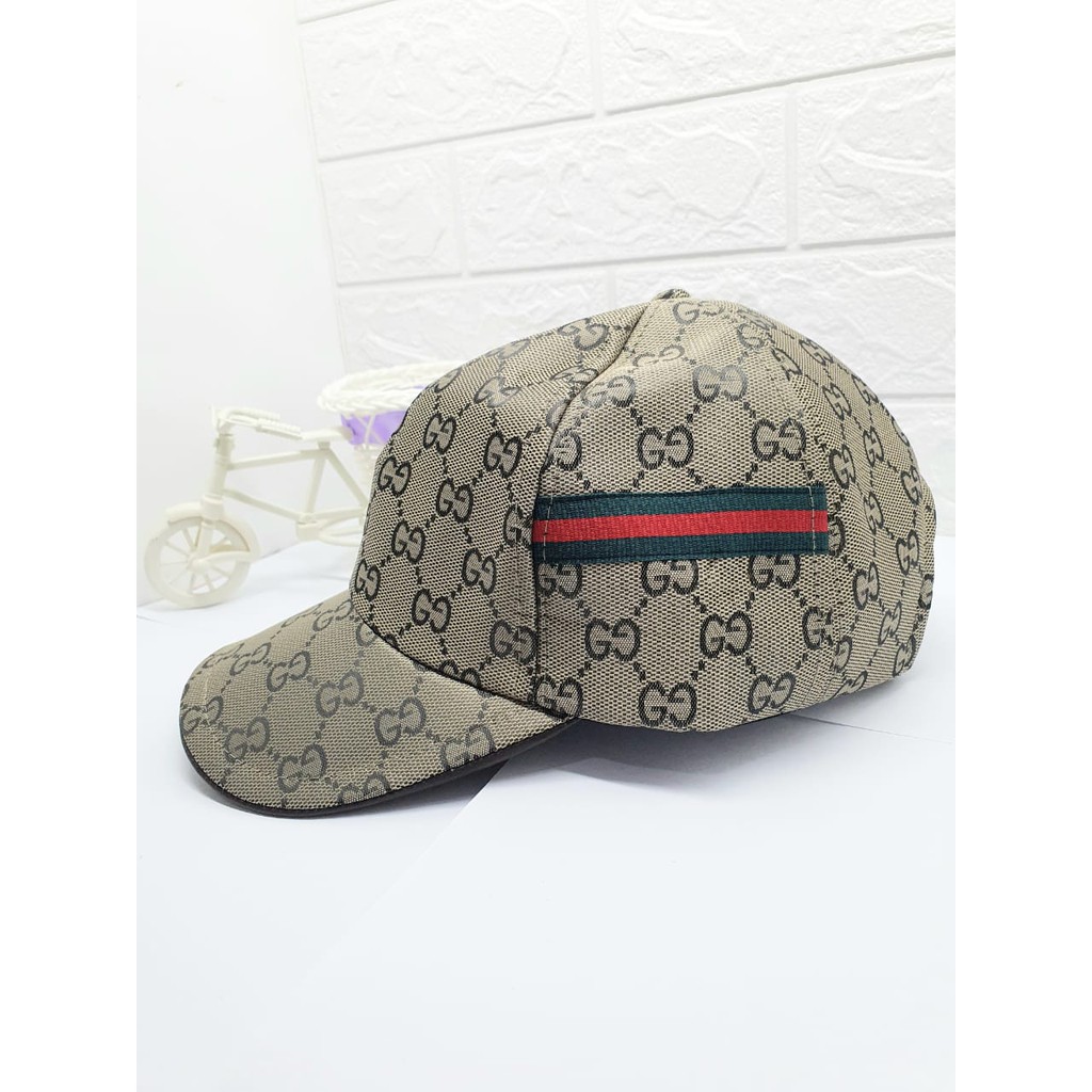 TOPI BASEBALL GUCCI STRIP SAMPING / TOPI PRIA &amp; WANITA