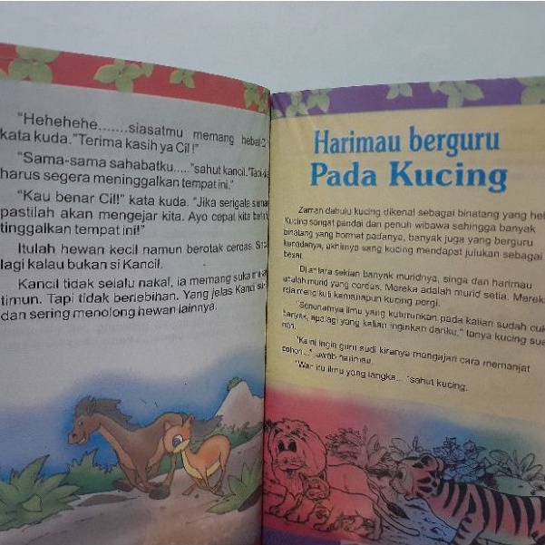 Buku Cerita Anak - Dongeng Fabel - Kumpulan Dongeng Sikancil